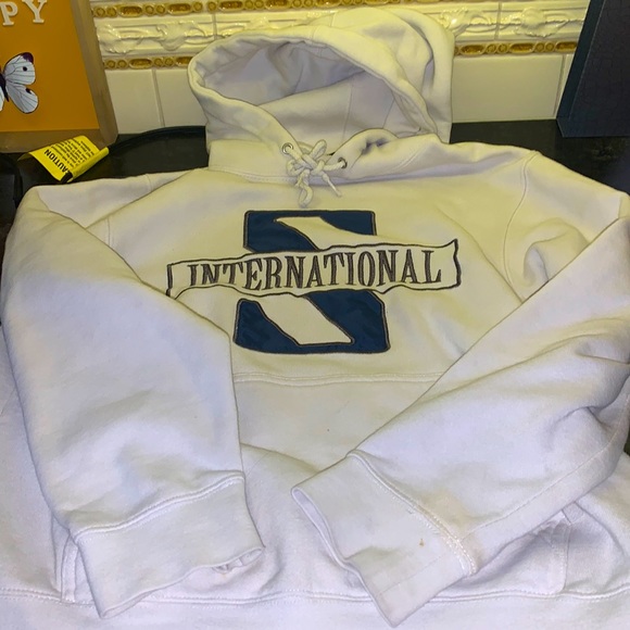 used like new international stüssy hoodie weighs almost 2 ponds (rare) - Picture 1 of 5